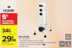 Carrefour Bain d'huille offre