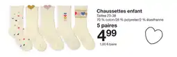 Zeeman Chaussettes enfant offre