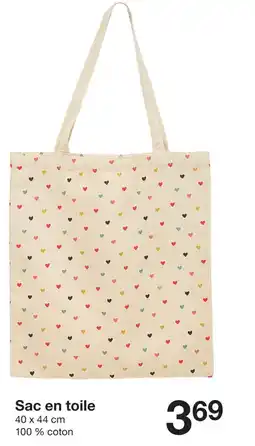 Zeeman Sac en toile offre