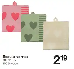 Zeeman Essuie-verres offre