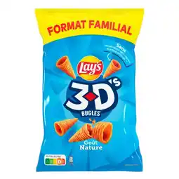 Carrefour Lay's chips 3d's format familial offre