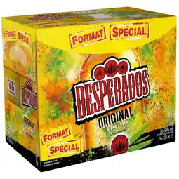 Carrefour Desperados bière aromatisée format spécial offre