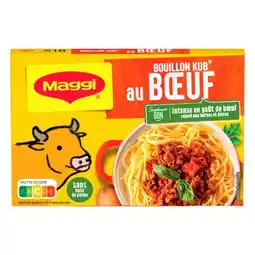 Carrefour Maggi bouillons kub offre