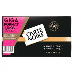 Carrefour Carte noire café moulu classique giga format offre
