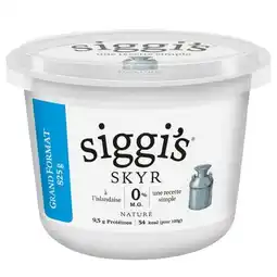 Carrefour Siggi's skyr grand format offre