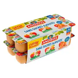 Carrefour Andros desserts fruitiers offre découverte offre