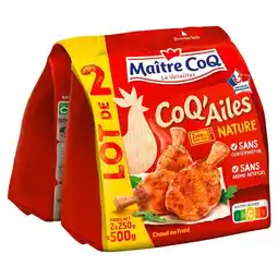 Carrefour Maître coq coq'ailes offre