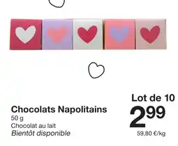 Zeeman Chocolats Napolitains offre