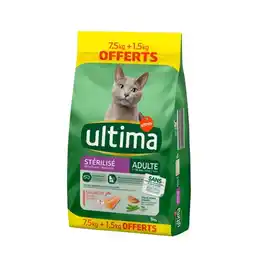 Carrefour Ultima croquettes pour chats stérilisés adultes offre
