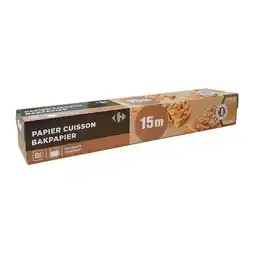 Carrefour Carrefour papier cuisson brun offre