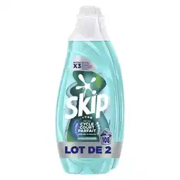 Carrefour Skip lessive liquide mon cycle court offre