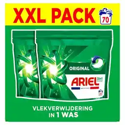 Carrefour Ariel pods lessive capsules xxl pack offre