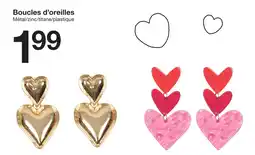 Zeeman Boucles d'oreilles offre