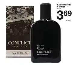Zeeman Eau de toilette Conflict offre