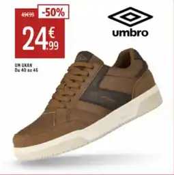 Intersport UMBRO Um ukan du 40 au 46 offre