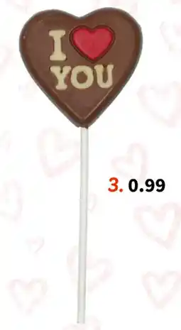 Wibra Sucette chocolat offre