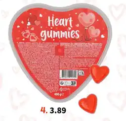 Wibra Bonbons coeurs offre