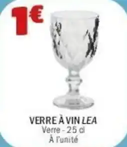 La Foir'Fouille Verre à vin lea offre