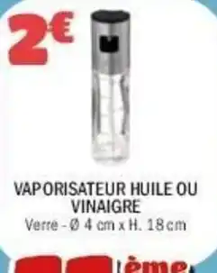 La Foir'Fouille Vaporisateur huile ou vinaigre offre