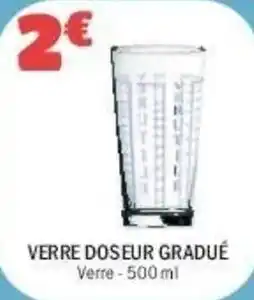 La Foir'Fouille Verre doseur gradué offre