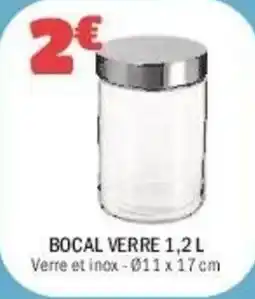 La Foir'Fouille Bocal verre offre