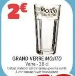 La Foir'Fouille Grand verre mojito offre