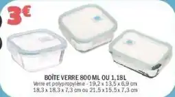 La Foir'Fouille Boîte verre offre