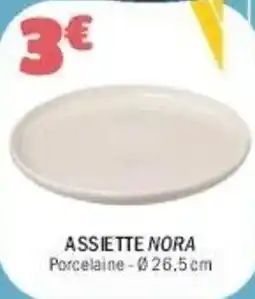 La Foir'Fouille Assiette nora offre