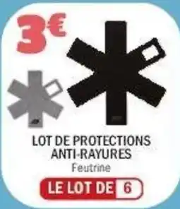 La Foir'Fouille Lot de protections anti-rayures offre