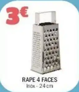 La Foir'Fouille Rape 4 faces offre