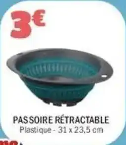 La Foir'Fouille Passoire rétractable offre