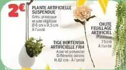 La Foir'Fouille Plante artificielle suspendue offre