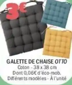 La Foir'Fouille Galette de chaise otto offre
