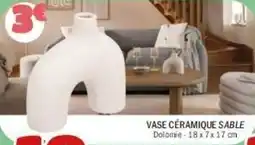La Foir'Fouille Vase céramique sable offre