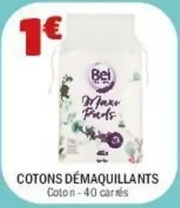 La Foir'Fouille Cotons démaquillants offre