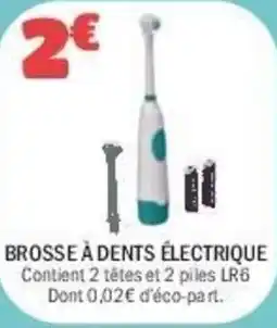 La Foir'Fouille Brosse à dents électrique offre
