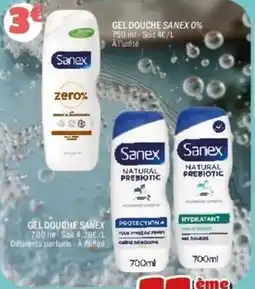 La Foir'Fouille SANEX Gel douche 0% offre