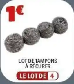 La Foir'Fouille Lot de tampons a recurer offre