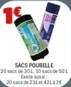 La Foir'Fouille Sacs poubelle offre