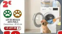 La Foir'Fouille Lot de boules anti-poils offre