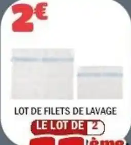La Foir'Fouille Lot de filets de lavage offre