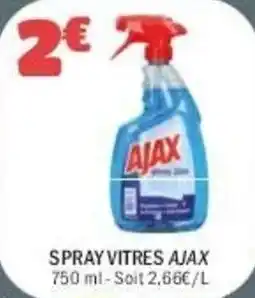 La Foir'Fouille AJAX Spray vitres offre