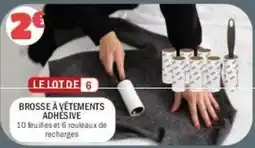 La Foir'Fouille Brosse à vêtements adhesive offre