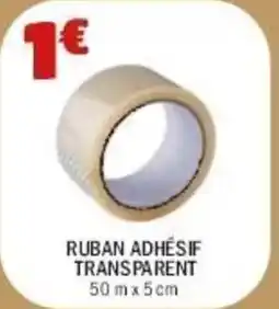 La Foir'Fouille Ruban adhésif transparent offre
