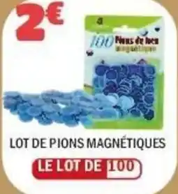 La Foir'Fouille Lot de pions magnétiques offre
