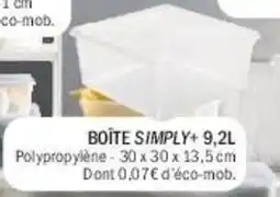 La Foir'Fouille Boite simply+ offre