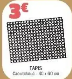 La Foir'Fouille Tapis offre
