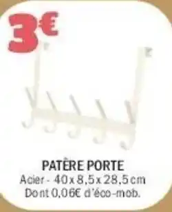 La Foir'Fouille Patère porte offre