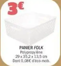 La Foir'Fouille Panier folk offre