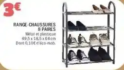 La Foir'Fouille Range-chaussures 8 paires offre